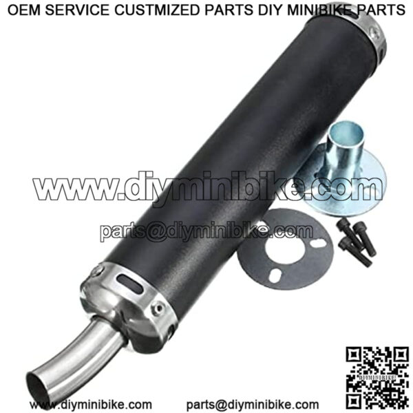 22mm Motorcycle Exhaust Muffler Pipe System For Motorcycle Street Dirt Bike Pipe Silencer Racing