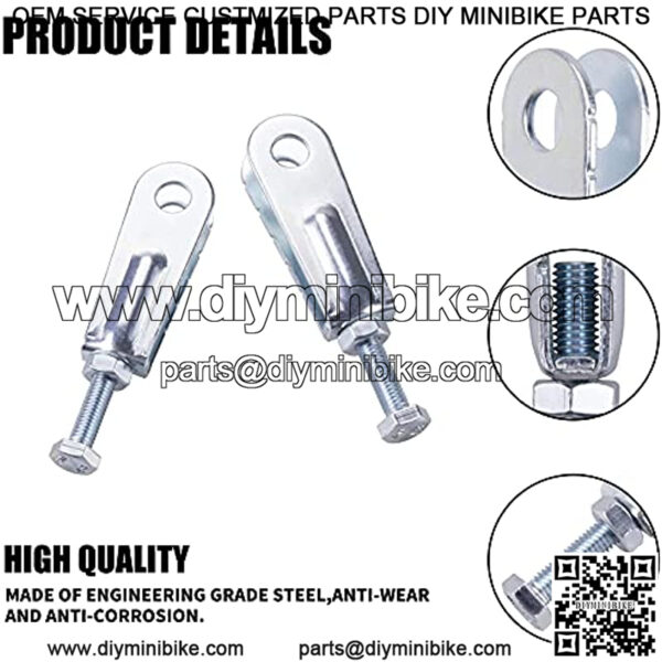 Chain Puller Tensioner Adjuster Fit For Yamaha Raptor 350 05-16 Warrior 350 89-05 Blaster 200 88-06 Breeze 89-04 Banshee 350 87-06 Grizzly 125 04-13 Tri-Z YTZ250 85-86 ATV Quad 4 Wheeler - Image 3