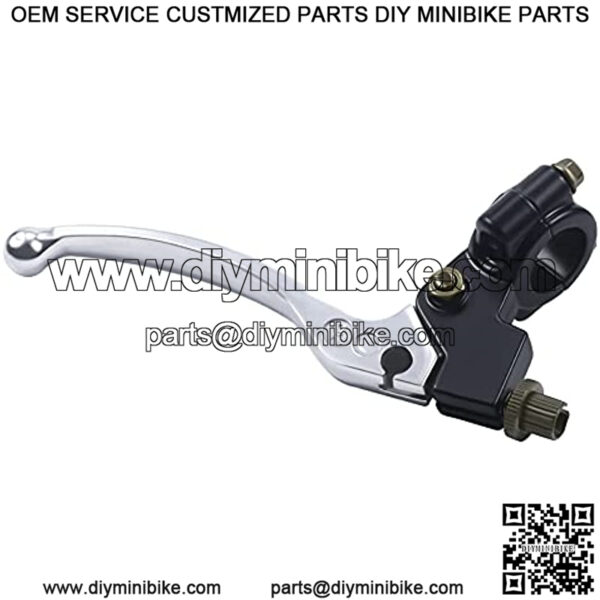 Left 7/8" 22mm Brake Clutch Lever for Baja Mini Bike Powersports Coleman CT200U Trail 196cc 98cc Bike Parts - Image 2