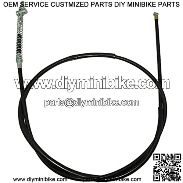 DJ-Motor 63" Rear Drum Brake Cable For 196cc 200cc 5.5HP 6.5HP Coleman Trail CT200U CT200U-EX BT200X Baja MB200 Heat Warrior Mini Bike - Image 3