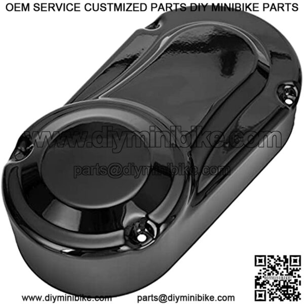 Steel Clutch Cover Guard for 196cc 6.5HP Massimo MB200 Baja Heat Warrior MB200 Mini Bike Motorsports Black