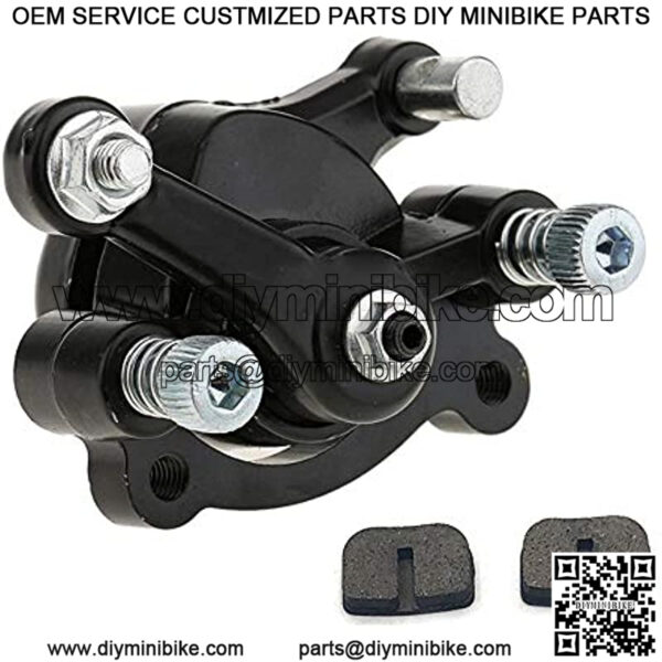 Rear Disc Brake Caliper Replaced Pad For Motovox MBX10 MBX11 Mini Dirt Bike MM-B80-BR 80CC 2.5HP Moto Classic Mini Bike 47cc 49cc Pocket Bike Stand Up Goped Scooter