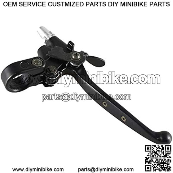 Left Clutch Lever W/ Lock Throttle & Clutch Cable Set Fits 49cc 60cc 66cc 80cc Motorized Bike - Image 5