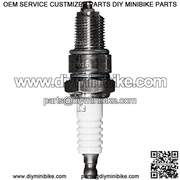 Racing Spark Plug For Coleman CT200U BT200X, Predator 212cc, Baja MB165 MB200 Doodlebug Mini Bike, Honda 4HP-13HP Engine GX160 GX200, Mini Bikes,Go karts, F7TC F7RTC ( Pack of 2 ) - Image 2