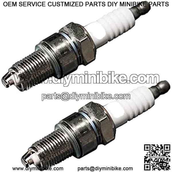 Racing Spark Plug For Coleman CT200U BT200X, Predator 212cc, Baja MB165 MB200 Doodlebug Mini Bike, Honda 4HP-13HP Engine GX160 GX200, Mini Bikes,Go karts, F7TC F7RTC ( Pack of 2 ) - Image 3