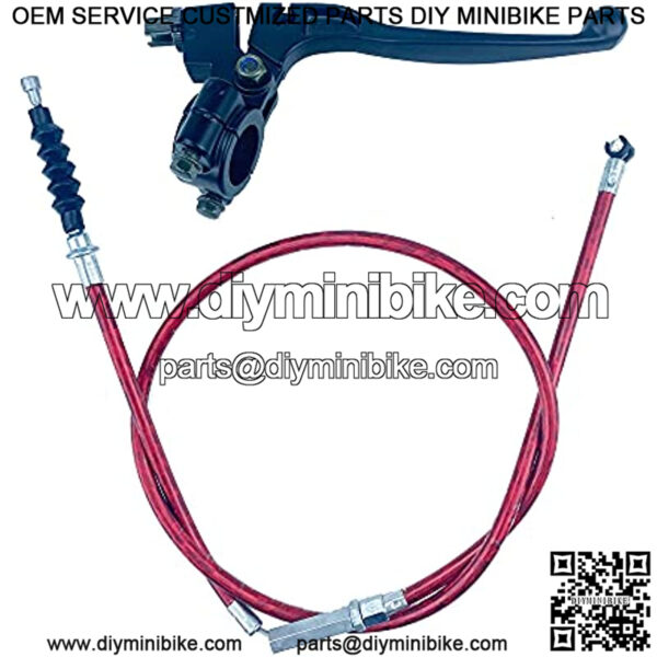 Motorcycle 7/8" Handlebar Left Clutch Lever Clutch Cable for crf50 crf70 xr50 xr80 50cc 70cc 90cc 110cc 125cc Dirt Pit Bike