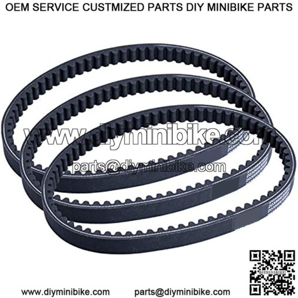 3pcs 30 Series Go Kart Drive Belt Replaces Manco 5959 / Comet 203589??torque converter belt - Image 2