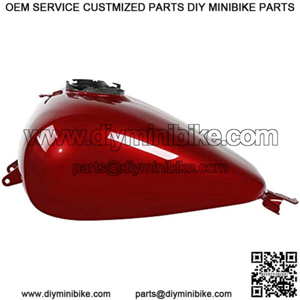 Wicked Red Fuel Gas Tank Fit For Harley Touring Road King Road Glide Electra Glide FLTR FLTRSE FLTRK FLTRX FLHX FLHXSE FLHXS 2008-2020 - Image 2