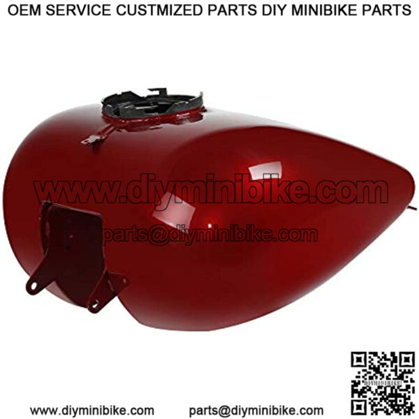 Wicked Red Fuel Gas Tank Fit For Harley Touring Road King Road Glide Electra Glide FLTR FLTRSE FLTRK FLTRX FLHX FLHXSE FLHXS 2008-2020 - Image 5