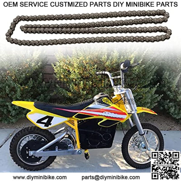 25H Drive Chain 138 Links for 33cc 47cc 49cc 2-Stroke Razor SX350 SX500 MX500 MX650 Cobra Cagllari CAG Goped Mini Chopper Dirt Super Pocket Bike ATV Quad Electric Scooter Kid Mini Moto Parts - Image 3