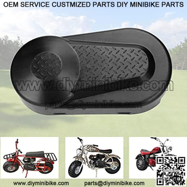 Plastic Clutch Cover for Baja Hensim MB165 Warrior Heat Coleman CT200U Trail 200 CT200U-EX CT200U-A BT200X Facon 200 196cc Mini Bike Powersports Black Parts - Image 2