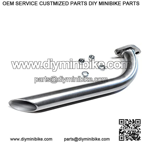 Exhaust Header high performance for: ct100u / cc100x Mini bike. ((( STOP!!! WILL NOT WORK ON ANY OTHER ENGINE OR MINIBIKE )))