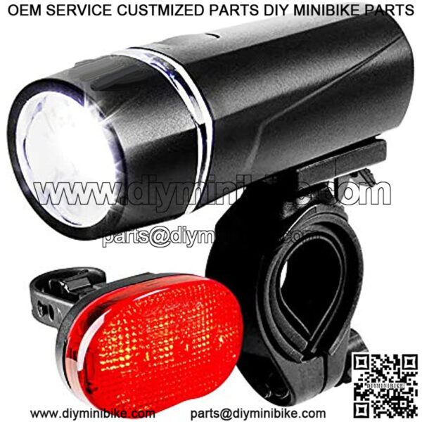 Light Set Super Bright 5 LED Headlight, 3 LED Taillight, Quick-Release??