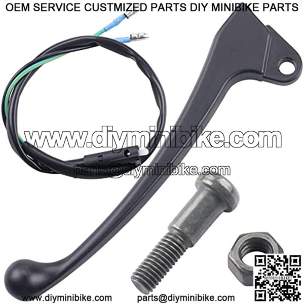 Left Brake Lever fit for GY6 50cc 125cc 150cc 139QMB 157Q Roketa Jonway Taotao Chinese Scooter Moped Parts