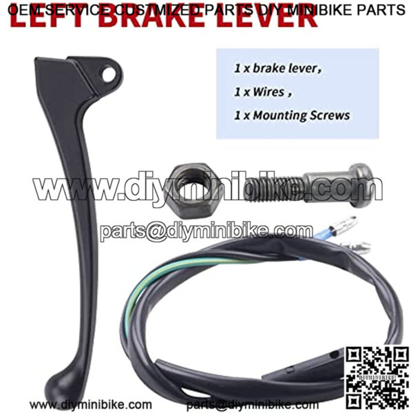 Left Brake Lever fit for GY6 50cc 125cc 150cc 139QMB 157Q Roketa Jonway Taotao Chinese Scooter Moped Parts - Image 4