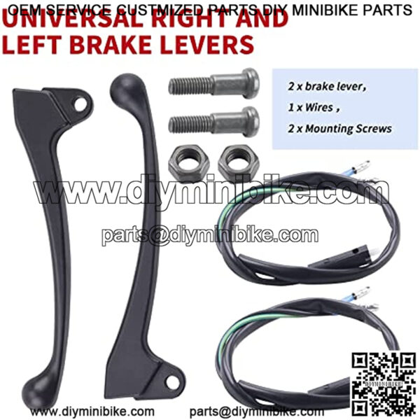 Universal Right Left Brake Lever fit for GY6 50cc 125cc 150cc 139QMB 157Q Roketa Jonway Taotao Chinese Scooter Moped Parts - Image 5