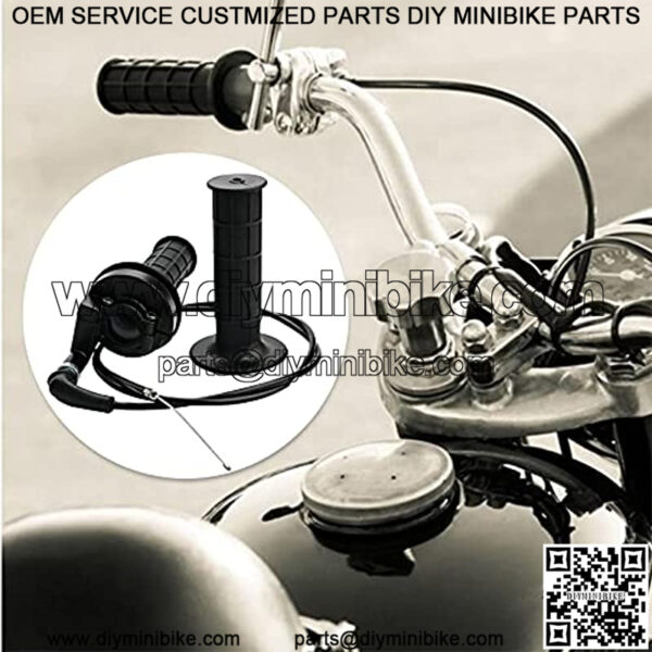 Throttle Handle Grips and Cable 50 Inch For ATV Quad Pit Bike Dirt Bike Baja Mini Bike Mb165 Mb200 196cc 200cc Doodlebug Bike - Image 5