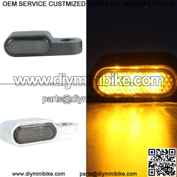 12v Mini Motorcycle Indicators Handlebar Blinker