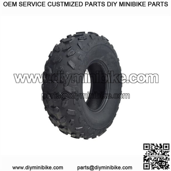 19x7.00-8 Knobby Tire with P330 Tread for Baja MB165 & MB200 Mini Bikes