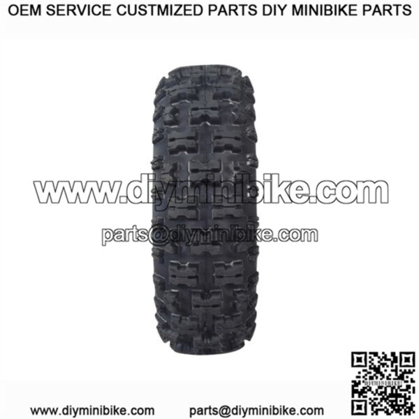 4.10-6 Knobby Tread Tire for the X-PRO 40cc Mini Bike - Image 3