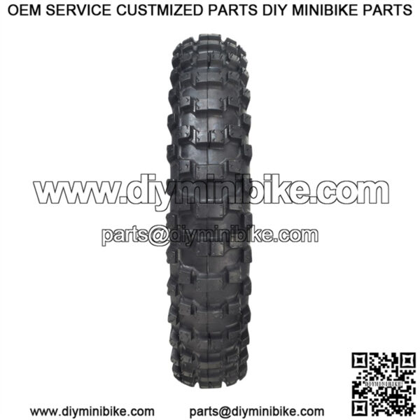 2.50-10 Tire with Knobby Tread for the X-PRO Bolt 50cc Dirt Bike - Image 3