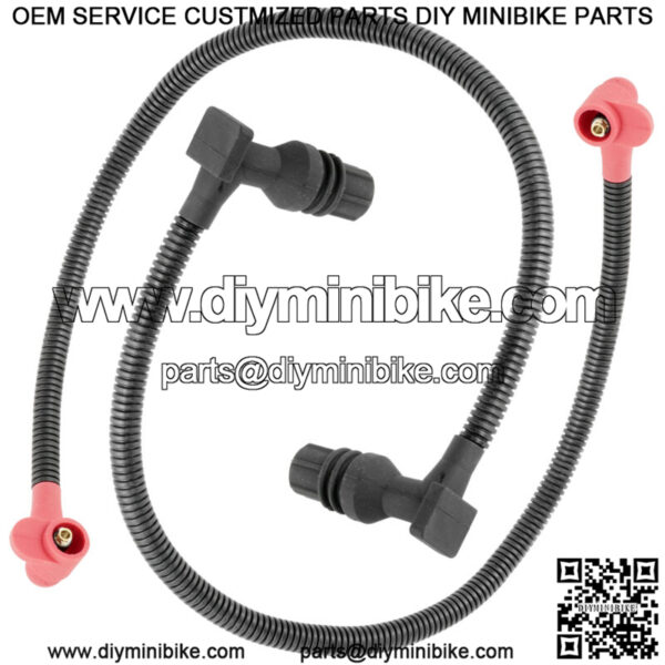 Fits Polaris Ranger 800 4x4 6x6 Ignition Coil Spark Plug Wire 52 59.3 cm 2011-17