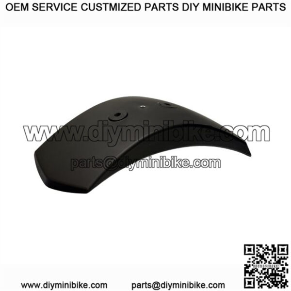 Black Plastic Front Fender for Baja Doodle Bug DB30 & Coleman CC100X Mini Bikes