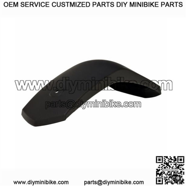 Black Plastic Rear Fender for Baja Doodle Bug DB30 & Coleman CC100X Mini Bikes