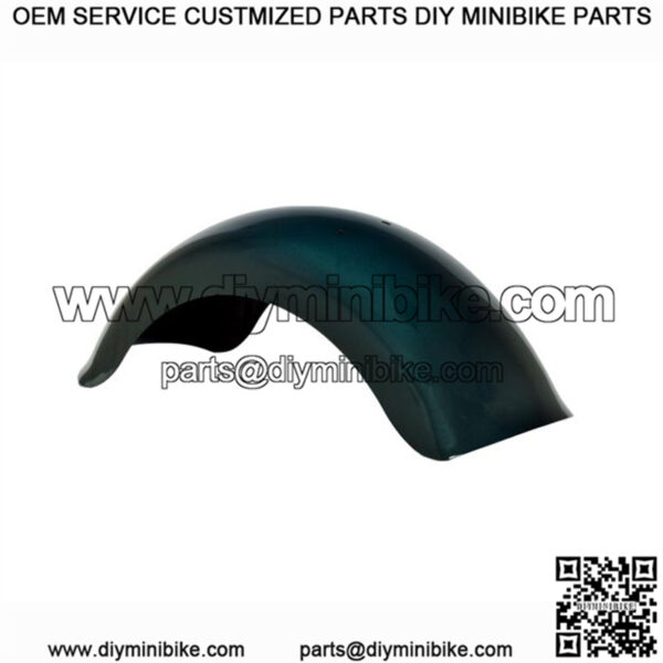 Green Metal Front Fender for Baja Mini Bike MB165 (Baja Heat, Mini Baja, Baja Warrior)