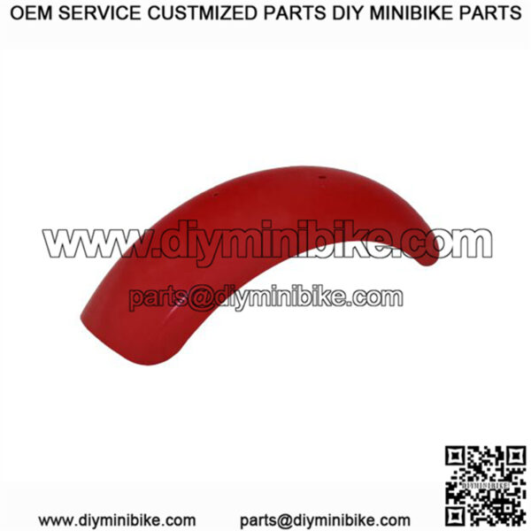 Plastic Front Fender for the Baja MB165 & MB200 (Baja Heat, Mini Baja, Baja Warrior) Mini Bike - Image 2