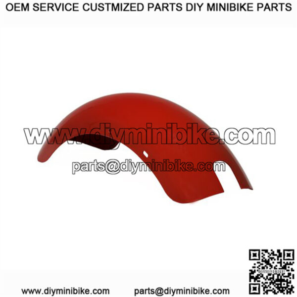 Plastic Rear Fender for the Baja MB165 & MB200 (Baja Heat, Mini Baja, Baja Warrior) Mini Bike - Image 2