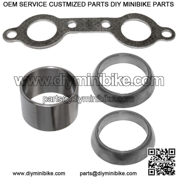 Exhaust Muffler Gasket Kit for Polaris Ranger RZR 800 EFI 2008 2009 2010 - Image 3