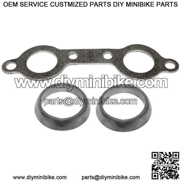 Exhaust Muffler Gasket Kit for Polaris Ranger RZR 800 EFI 2008 - Image 3