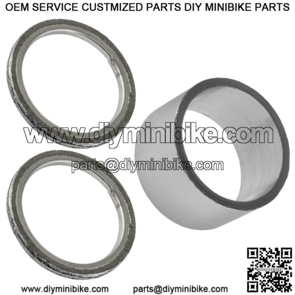 Exhaust Muffler Gaskets for Can-Am Renegade 500 EFI / Renegade 800 EFI 2008-2011