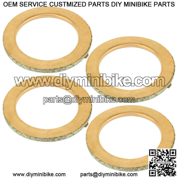 Exhaust Pipe Gaskets for Suzuki 14181-17E00 Gasket Muffler Exhaust Pipe