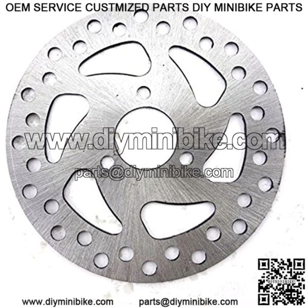 26mm 120mm Brake Disc Rotor For 2 Stroke 47cc 49cc Electric Gas Scooter Pocket Bike Mini Dirt Kids ATV Quad 4 Wheeler - Image 2