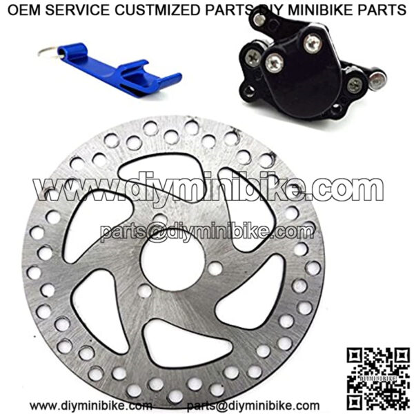 29mm 140mm Brake Disc Rotor Rear Disc Brake Caliper For 2 Stroke Minimoto 47cc 49cc Pocket Bike Mini Moto Scooter Dirt Bike Quad ATV