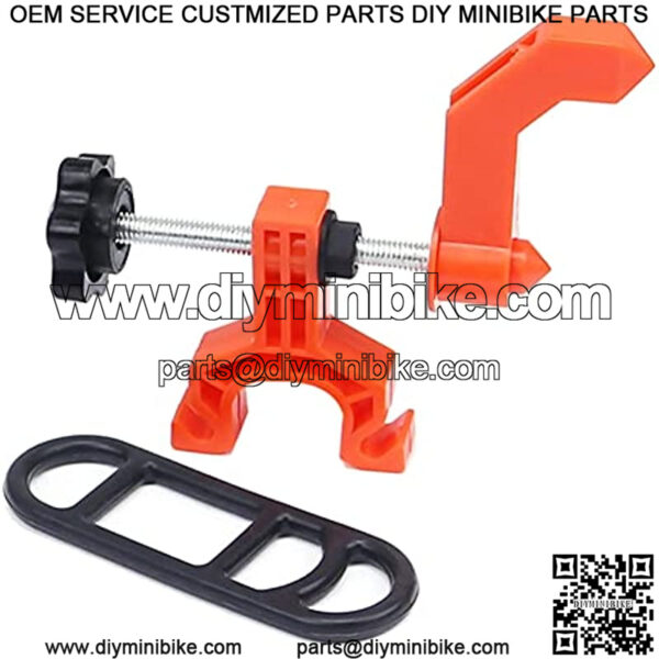 Mini Bicycle Wheel Truing Stand Bike Rims Adjustment Tools Bike Wheel Repair Tools Cycling Accessories,Orange