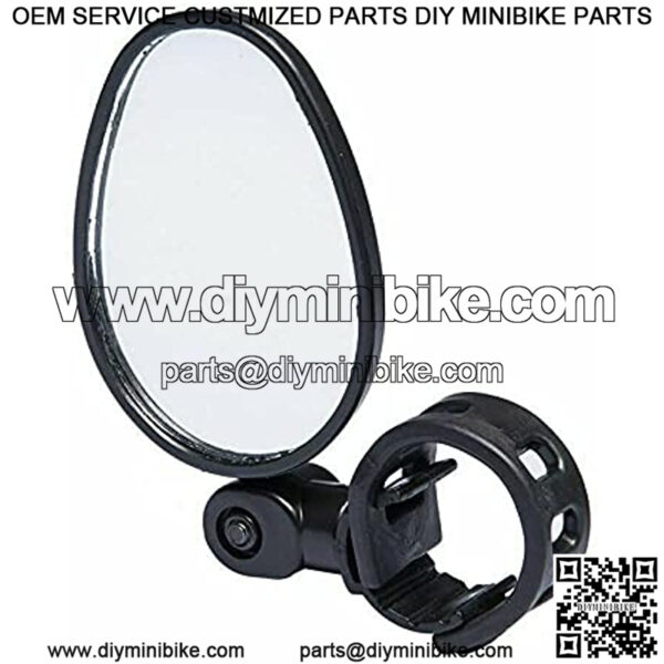 Rear View Mirror Handlebar Mirror Mini 360 Degree Rotary for Road Bike Bicycle 2 pcs - Image 5