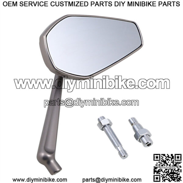 Arlen Ness Mini Stocker Mirror Gold Left 13-168