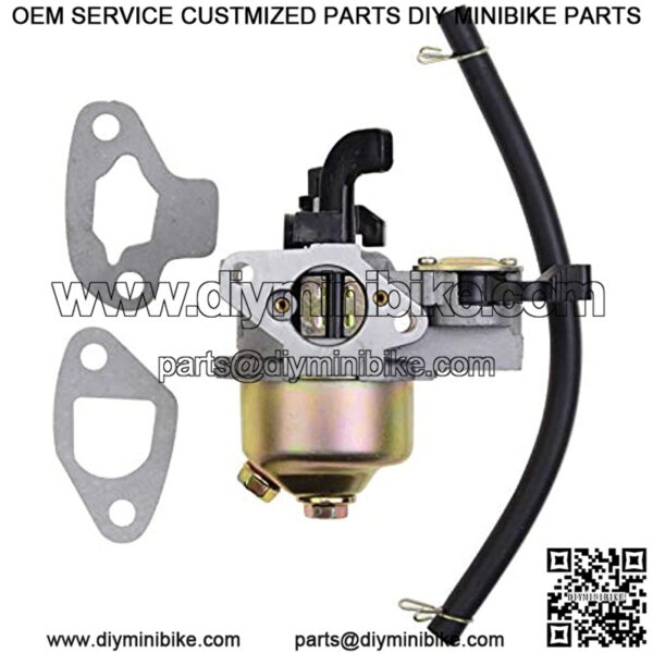 Carburetor Carb w/Gaskets Replacement for 97cc 2.8hp Mini DB30 Dirt Bike Pit Bike