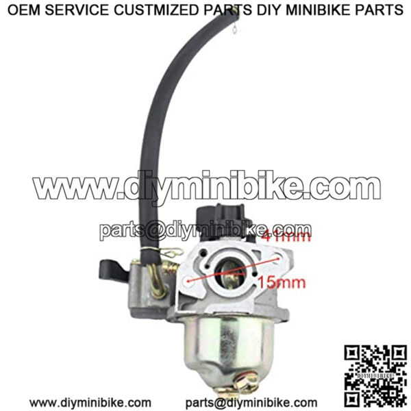 19mm Carburetor with Pull Starter for 97cc 2.8hp Mini Baja Doodle Bug DB30 Dirt Bike - Image 3