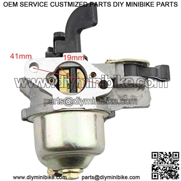 19mm Carburetor with Pull Starter for 97cc 2.8hp Mini Baja Doodle Bug DB30 Dirt Bike - Image 5