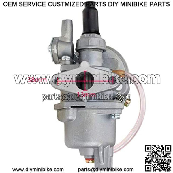 Carburetor Carb 44mm Air Filter Stack for 47cc 49cc Mini ATV Quad Dirt Pocket Bike Cag Mini Moto Moped Scooter Motocross - Image 2