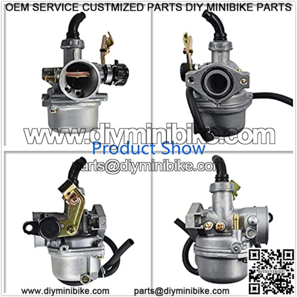 Carburetor with Air Filter Replacement for Honda Z50 CT70 Minibike 50cc 70cc Carb 1978-1994 - Image 2