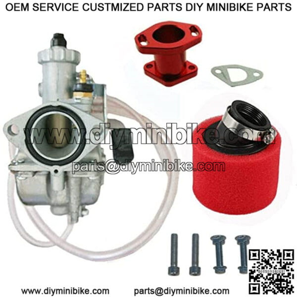 26mm Carburetor Air Filter For 212cc GX200 196cc Mini Bike Go Kart