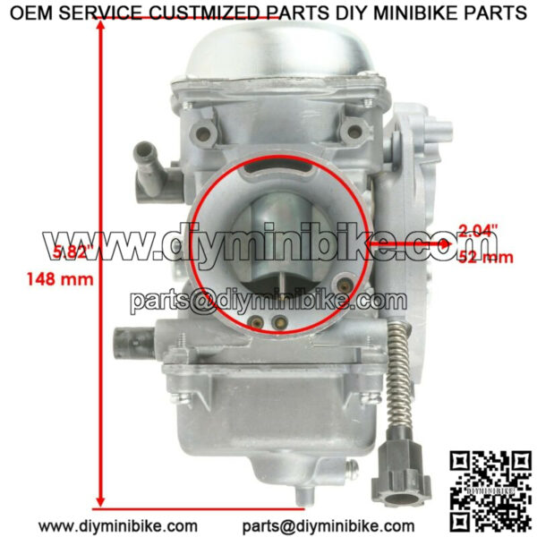 Carburetor for Kawasaki Prairie 360 KVF360 KVF 360 4X4 2003-2005 - Image 4