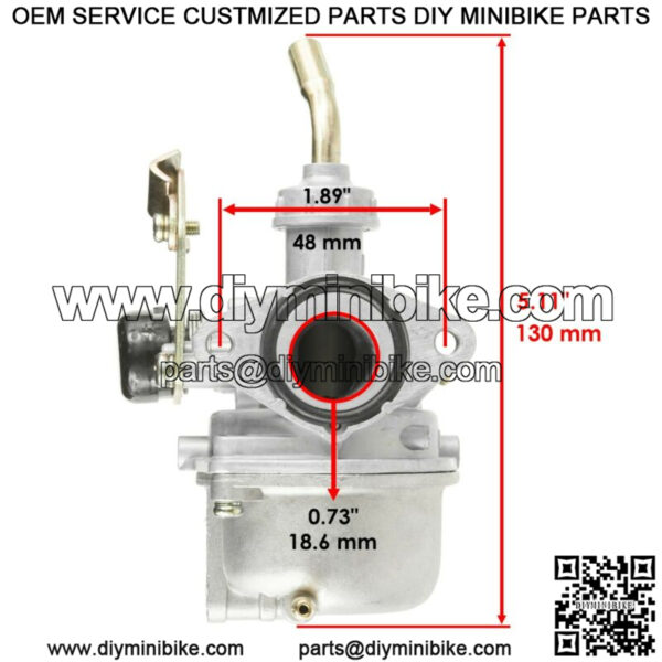 Carburetor for Polaris Outlaw 90 2007 2008 2009 2010 2011 2012 2013 2014-2016 - Image 3