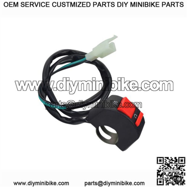 On/Off Switch (Kill Switch) with Wires for Monster Moto Classic 105cc, MM-B80 80cc, Motovox MBX10, & Motovox MBX11 Mini BikesMonster Moto / Mega Moto - Image 2