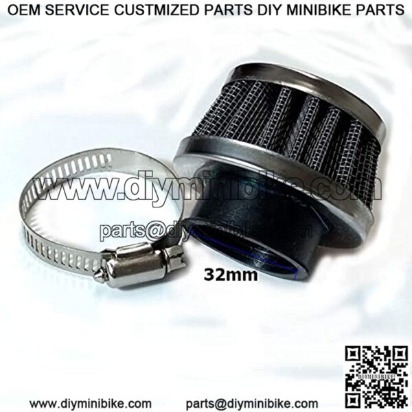 32MM MINI CONE AIR FILTER FITS PZ-20 PZ20 Carburetor DIRT BIKE ATV QUAD - Image 2